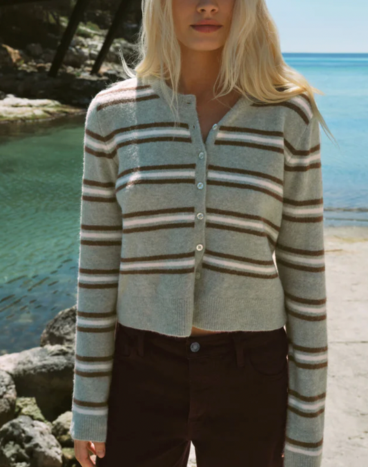 ZS MEDINA STRIPE CARDIGAN