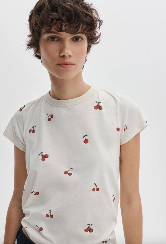 ALL OVER CHERRY TEE
