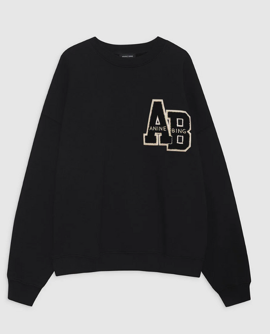 MILES OVERSIZED SWEATSHIRT LETTERMAN