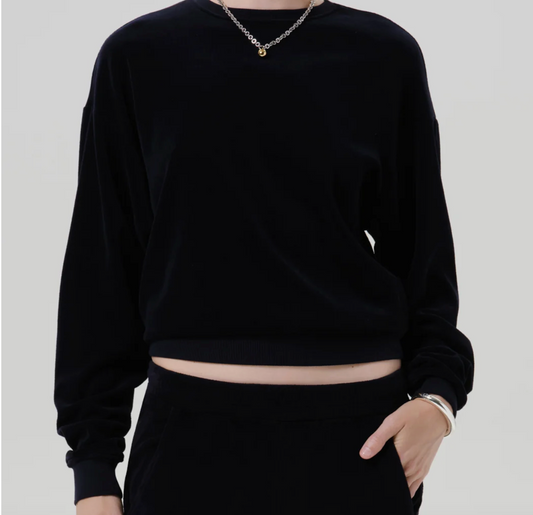 VINTAGE CREW NECK VELOUR