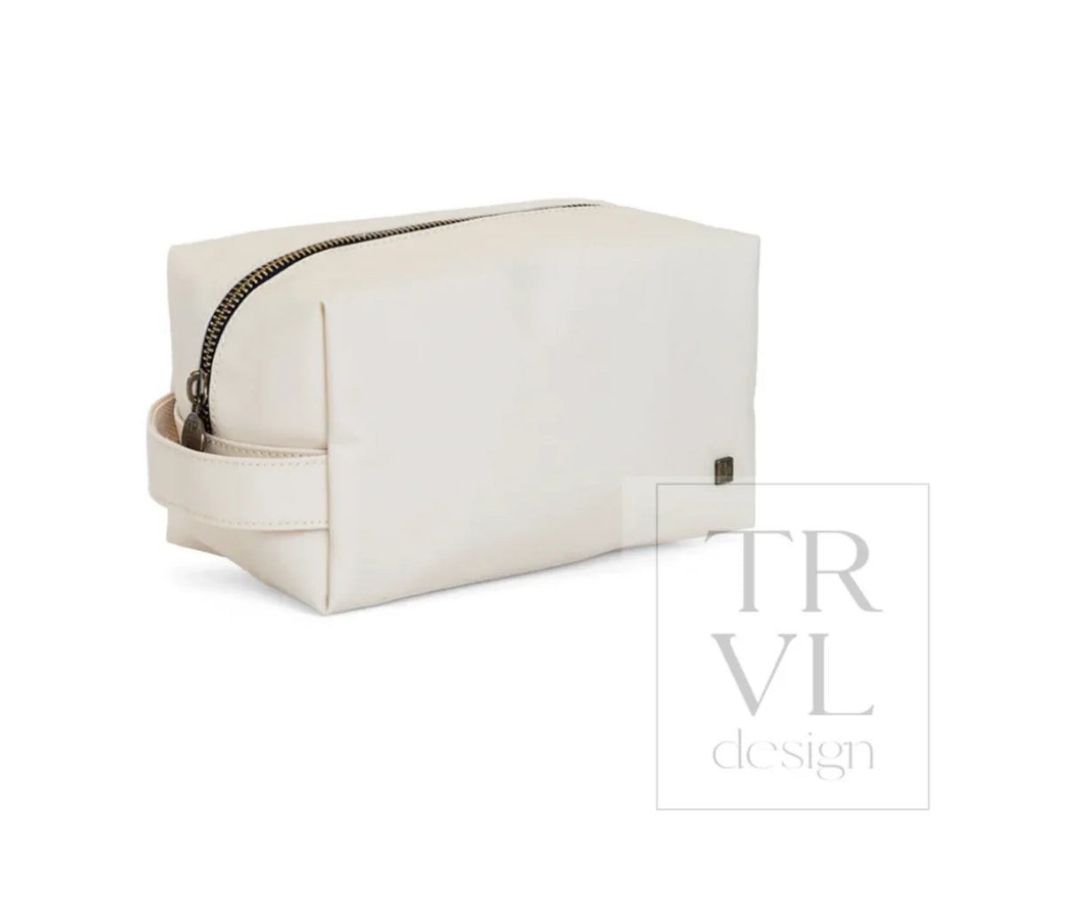 DOPP KIT - COATED CANVAS NATURAL