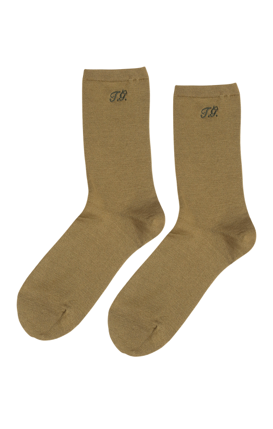 THE MONOGRAMMED TROUSER SOCK