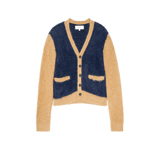 NAVY AND TAN