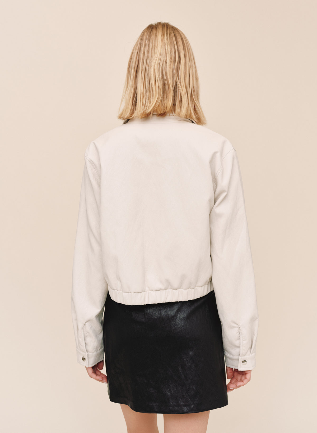 B20239-K08-300 - CROP BOMBER JACKET