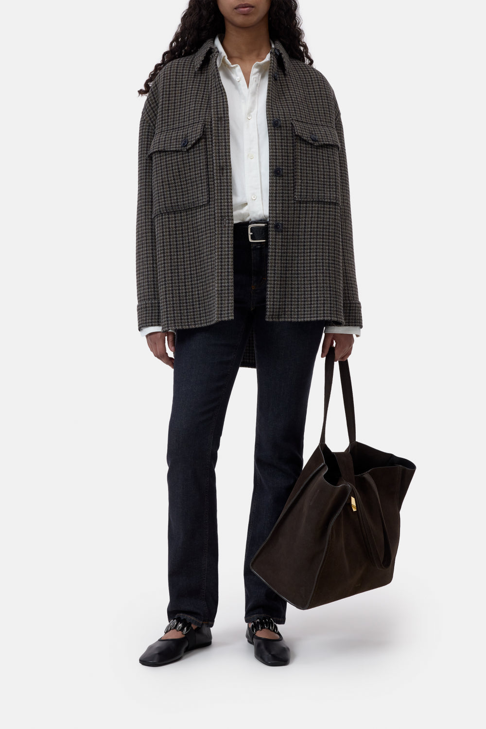 Oversize shacket