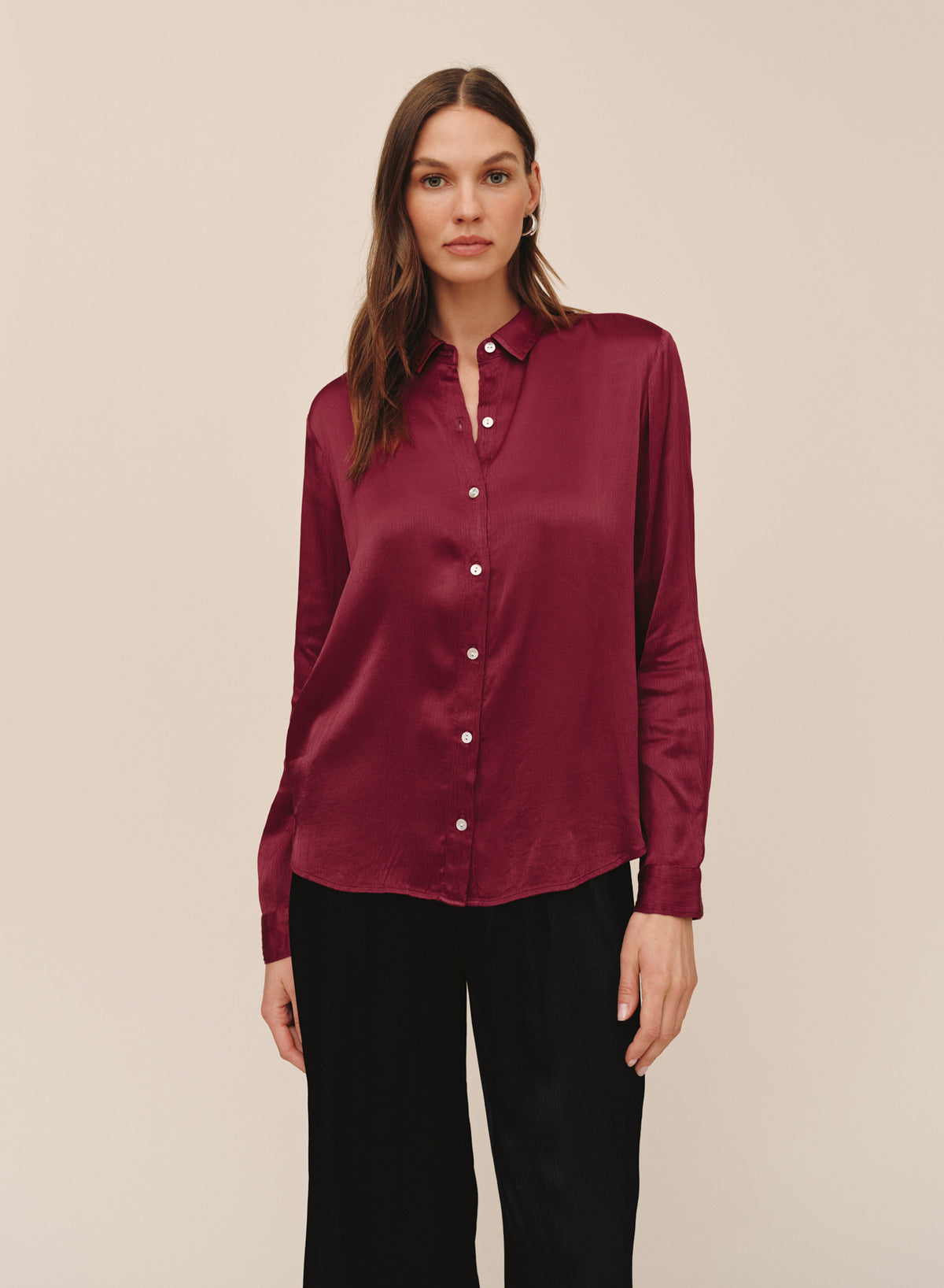 B20310-L72-302 - LON SLEEVE CLEAN BUTTON DOWN SHIRT