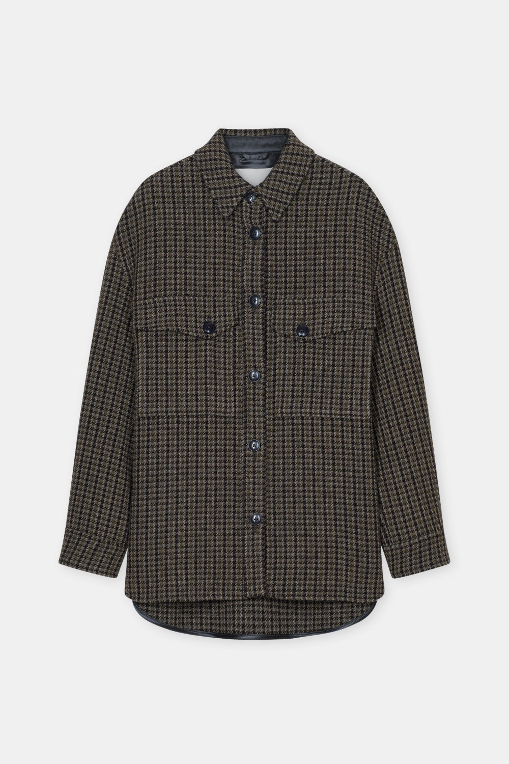 Oversize shacket