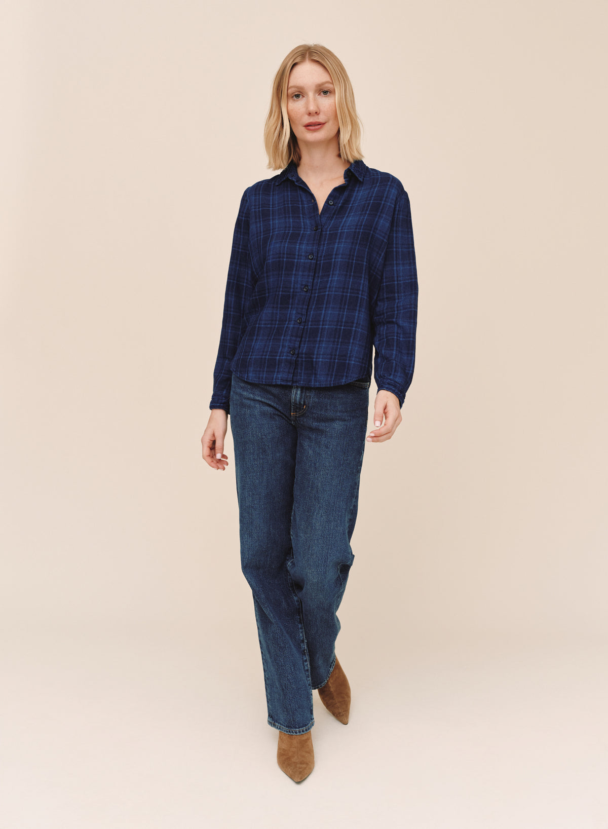 B20300-L80-007 - EMBROIDERED LONG SLEEVE SHIRT