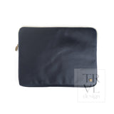 Laptop Sleeve - Coated Canvas Navy