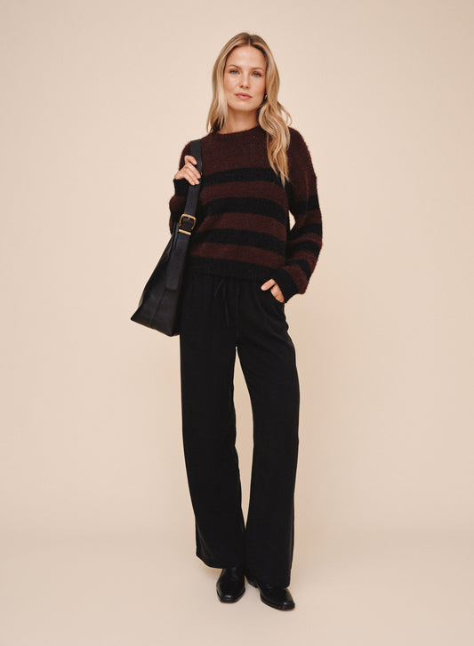 B2001-L40-300 - DROP SHOULDER SWEATER