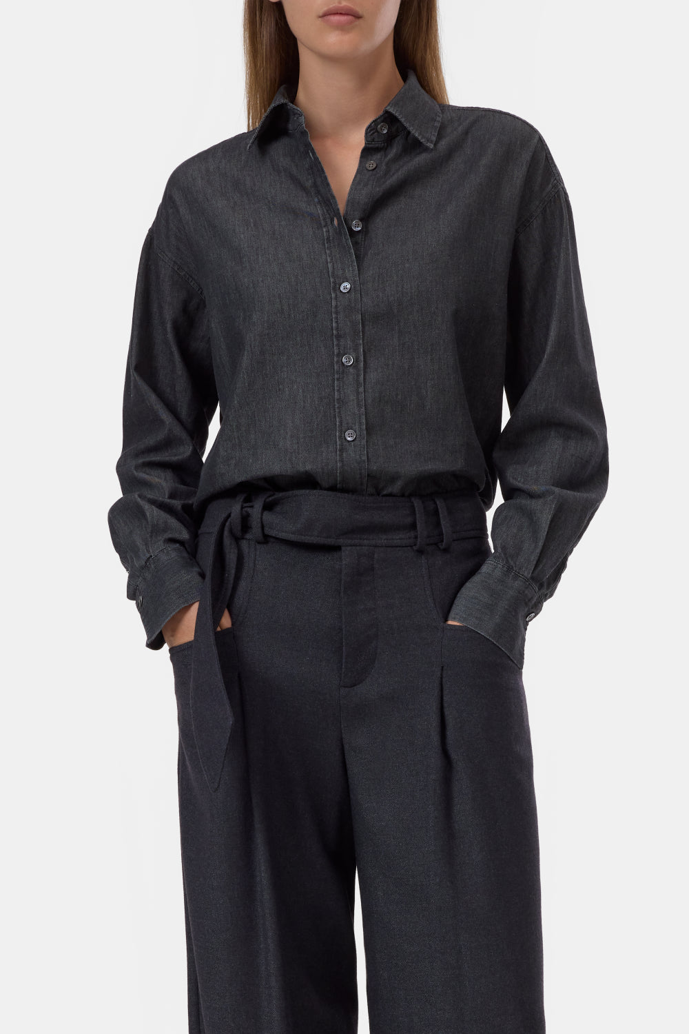 Slit shirt