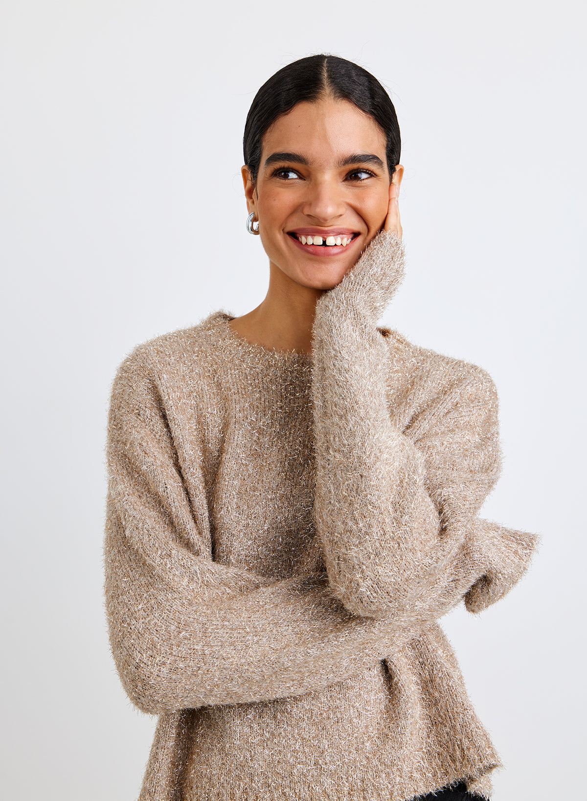 B4596-H24-300 - SLOUCHY SWEATER