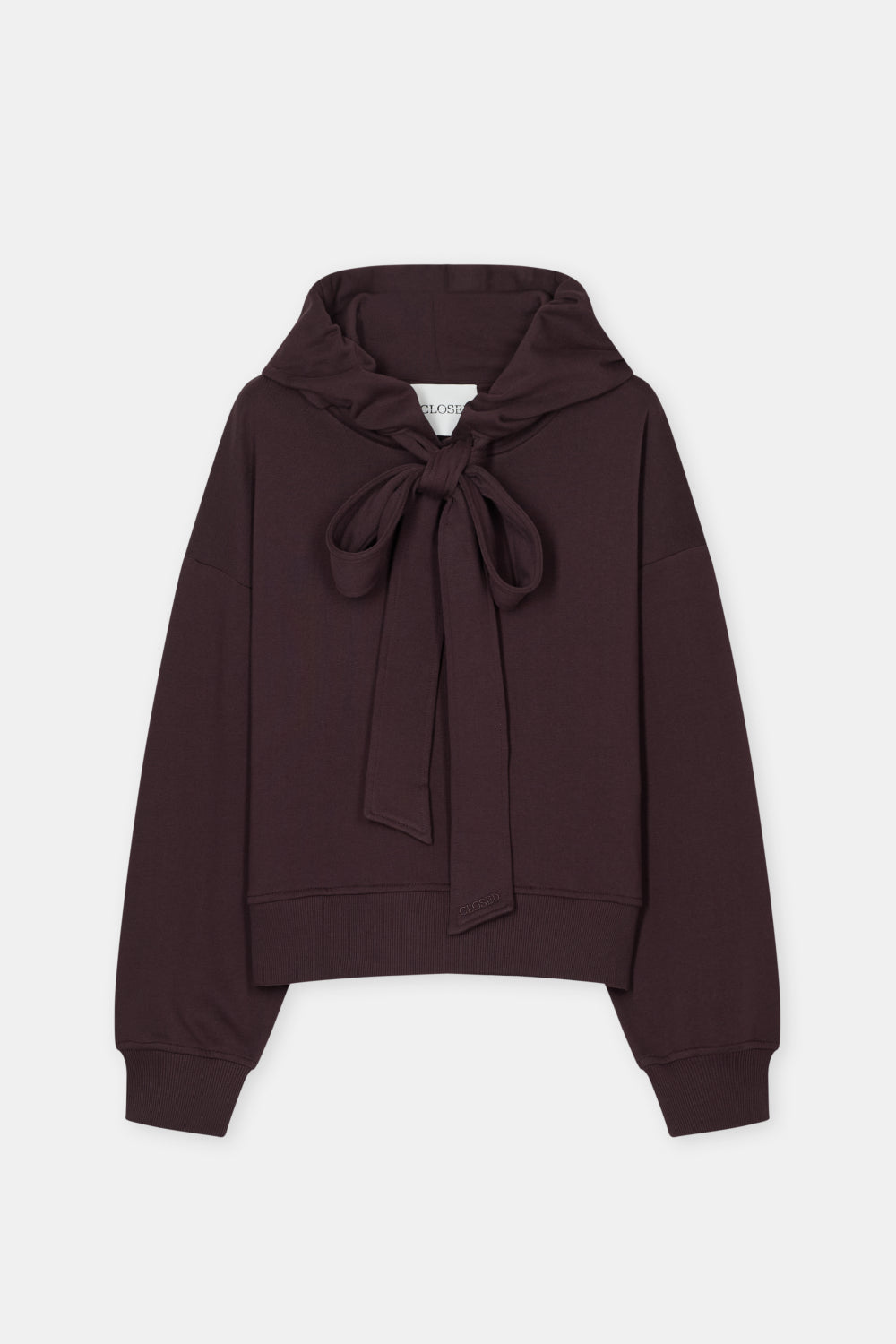 Bow tie hoodie